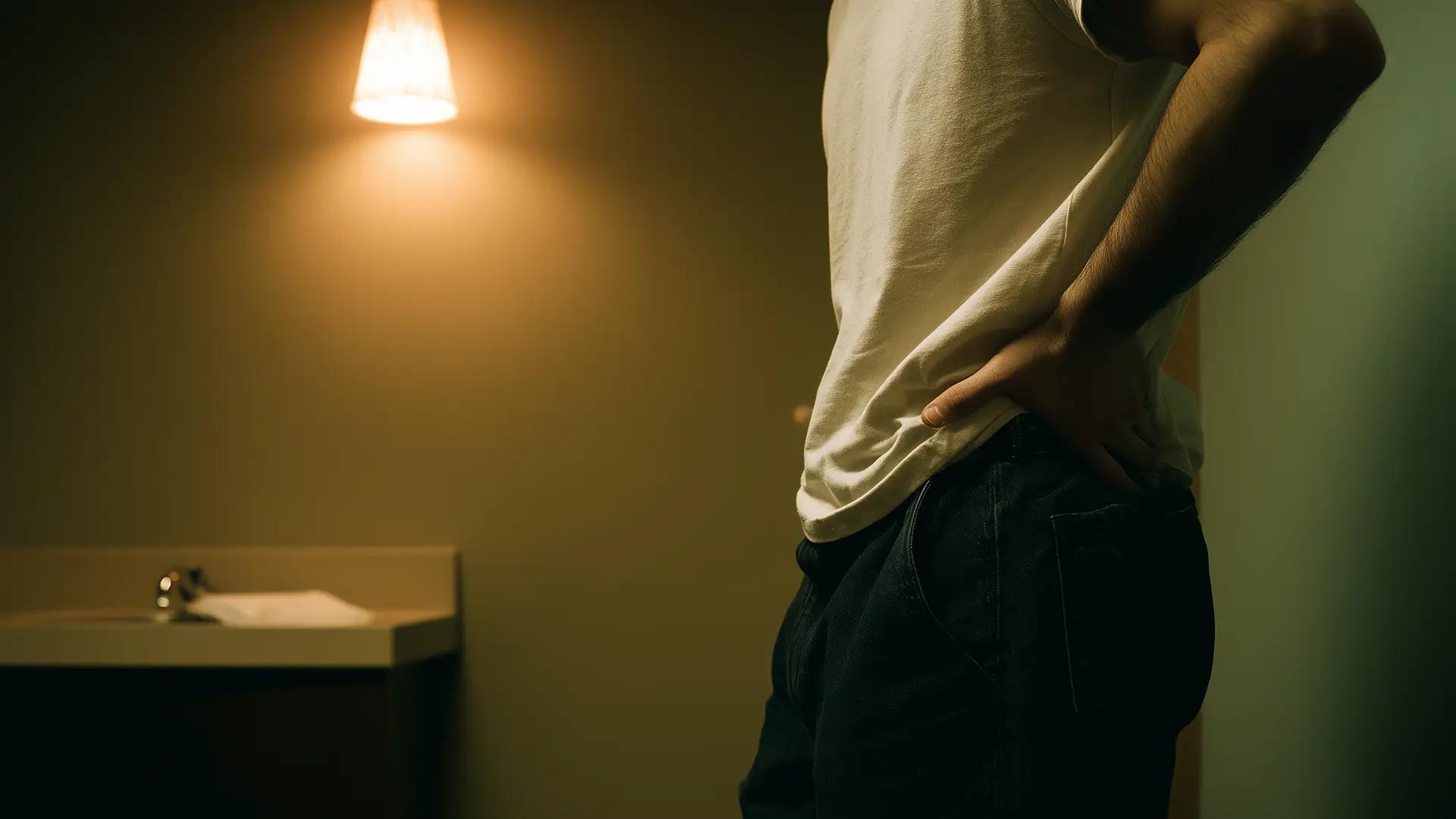 Illustration: Feigwarzen am Penis – blumenkohlförmige Hautveränderungen im Genitalbereich